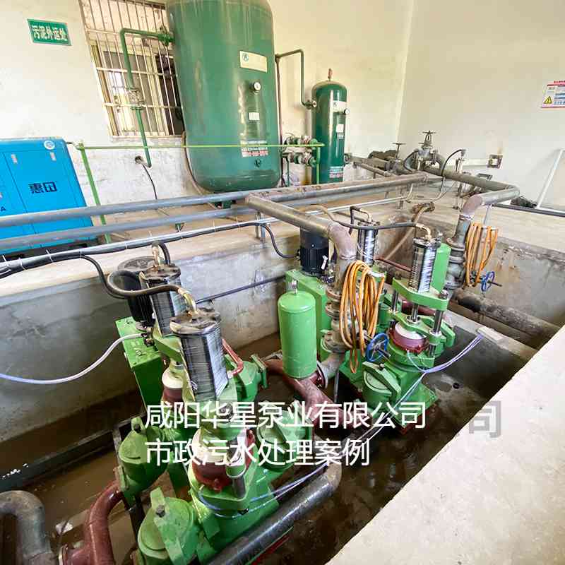 YB300-60陶瓷柱塞泥漿泵在市政污水處理廠案例-第四個(gè)客戶案例