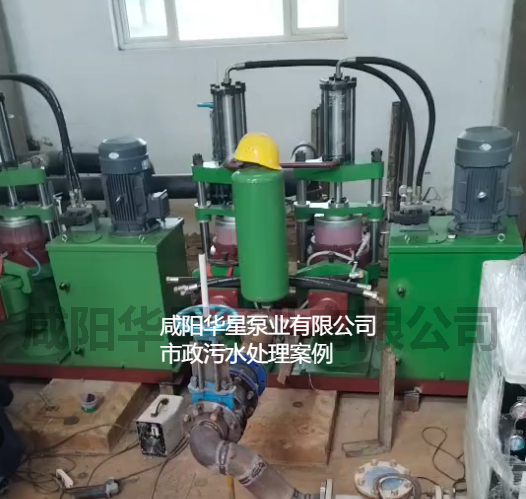 YB300陶瓷柱塞泥漿泵在市政污水處理廠案例-第二個(gè)客戶案例